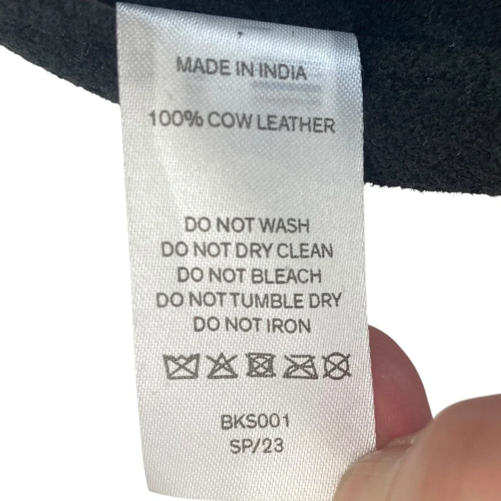 Quince Italian Tall Tote Black - Picture 6 of 8